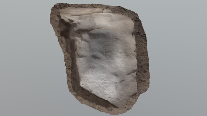 Petroglifo Fonte da Anella 2 3D Model