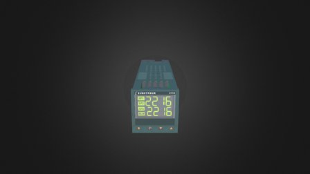 Eurotherm 2000 Series 3D Model
