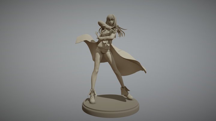 Steins;Gate - Kurisu 3D Model