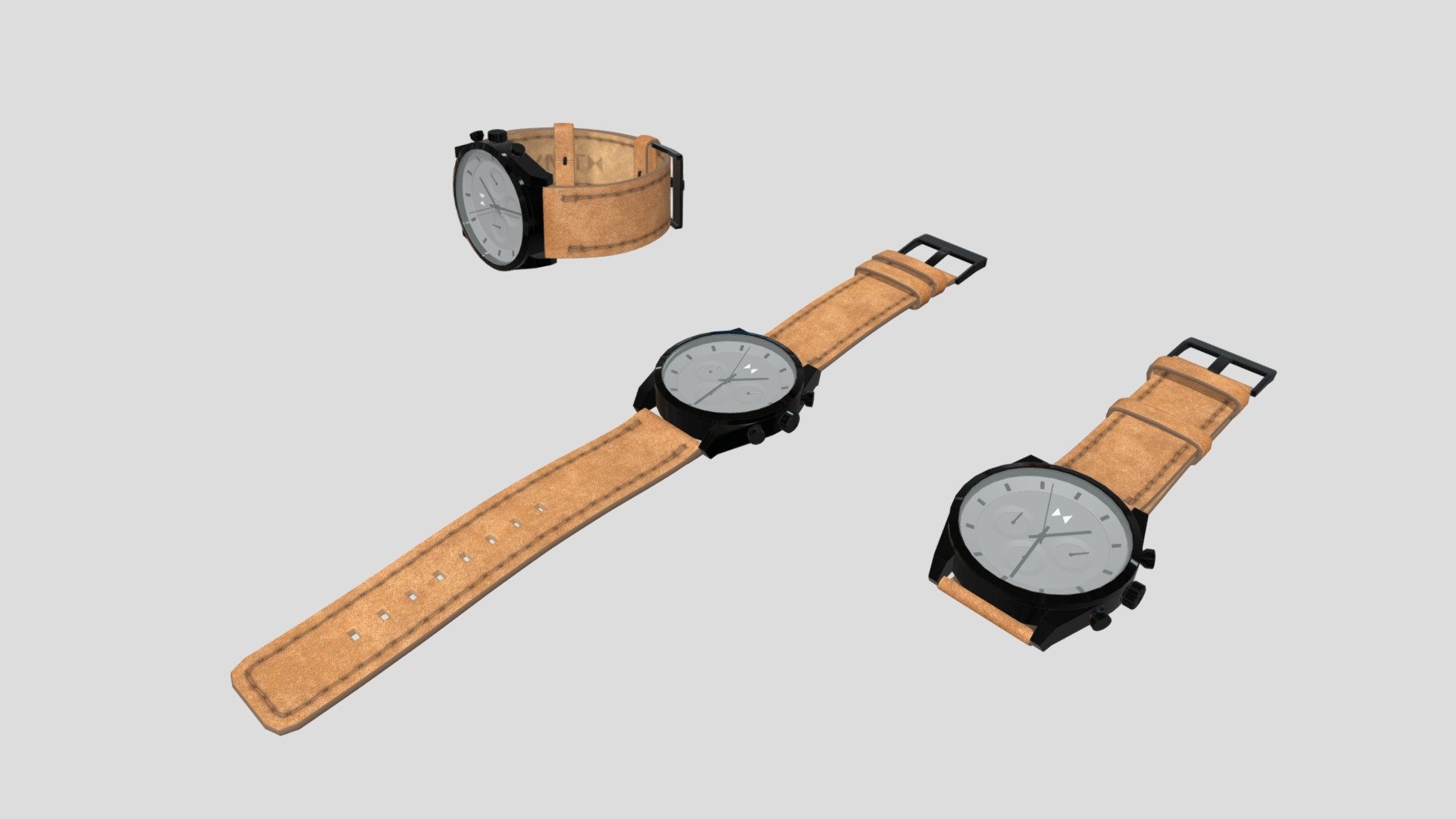 MVMT Element Chrono Watch - Download Free 3D model by Hafiene ...