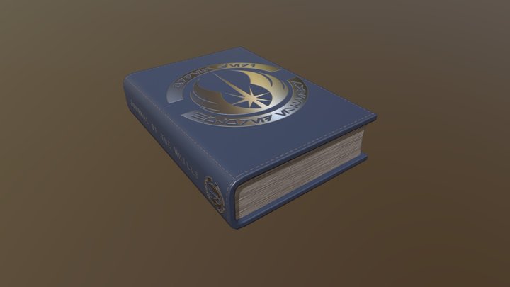 Book 3D Model