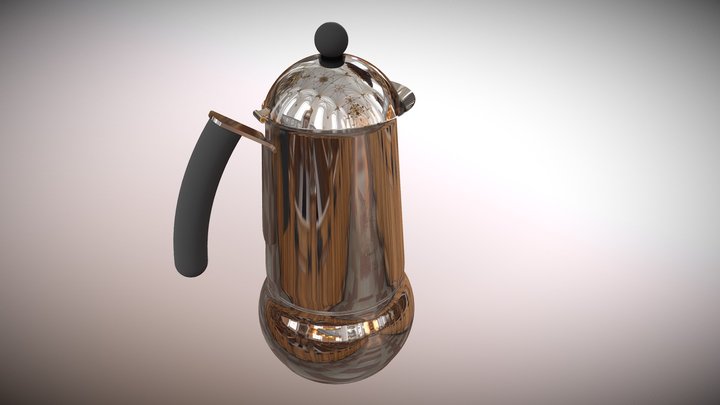 Bialetti Coffee maker 3D Model