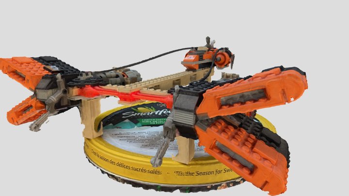 Lego Pod Racer 3D Model