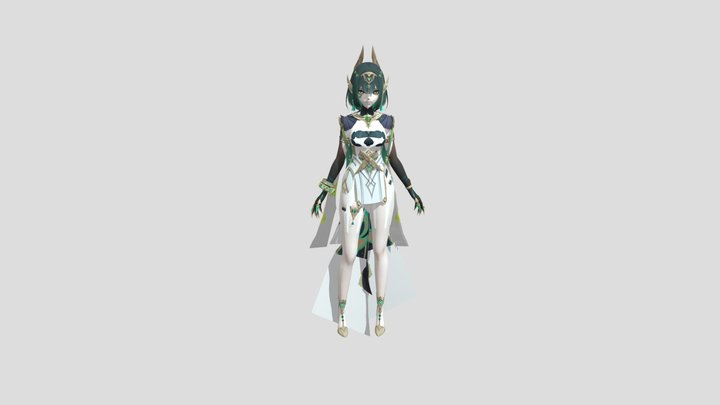 Nefer rigged (Free) 3D Model