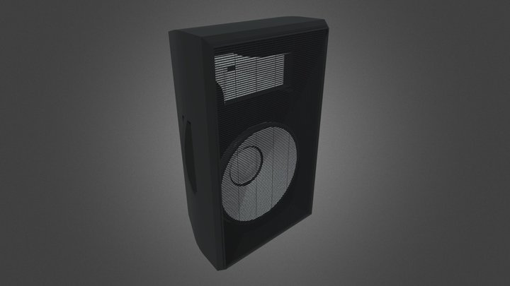 SPEAKER MONITOR 3D Model