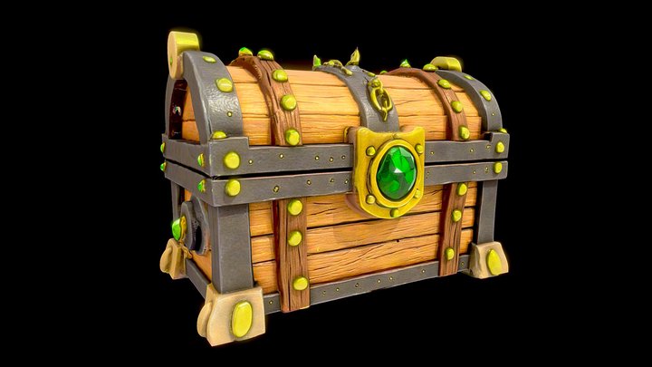 Skrzynia skarbów – Modello 3D gratuito STL