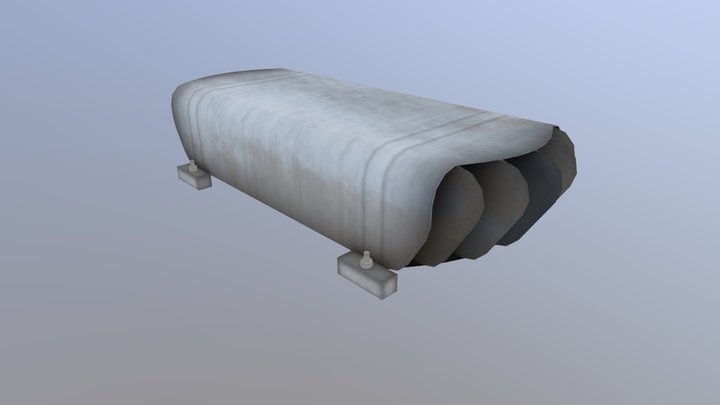 Tokai Type Ventilator 3D Model