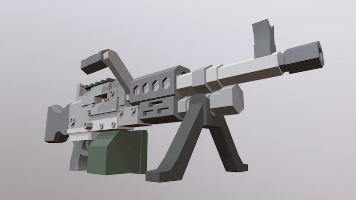 M240 3D Model