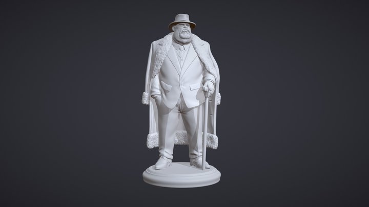 Godfather - 3D Print Ready 3D Model