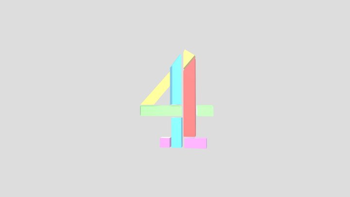 Channel 4 1982 Remake 3D Model