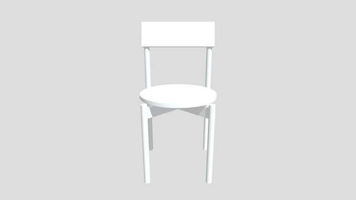 _ Native_ Studio Krach_ Sihl Chair_ Base 3D Model