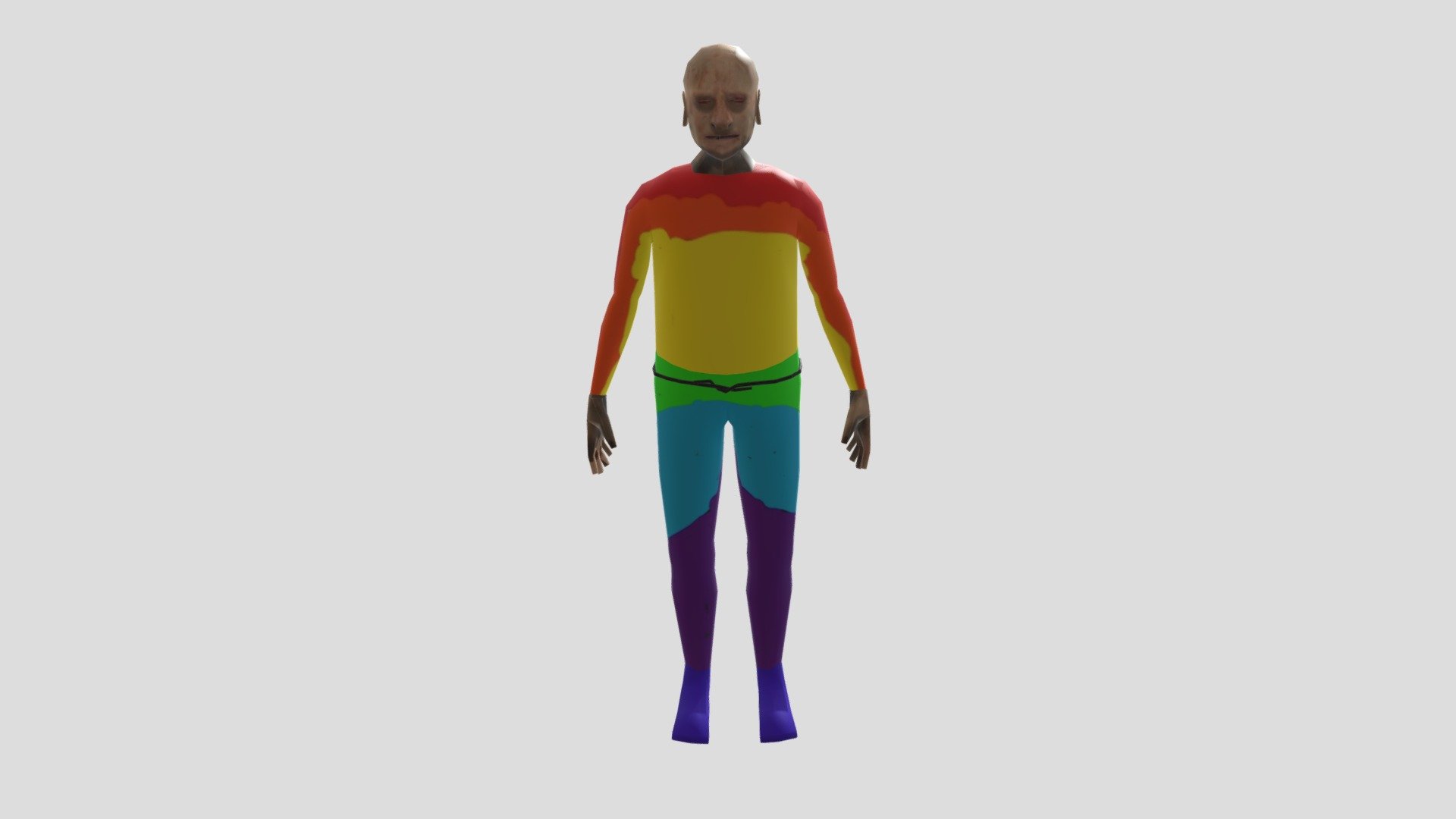 Granny 3 Rainbow Grandpa