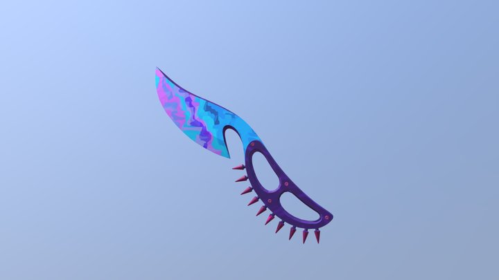 Kobra Knife | Candy Splash 3D Model