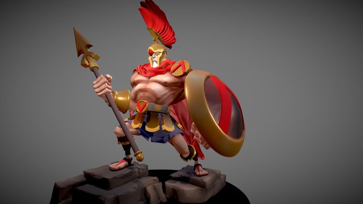 Arrogant centurion 3D Model