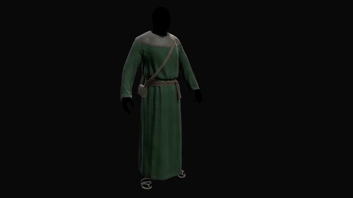 Common robe 3D Model
