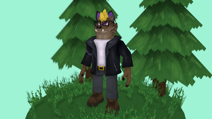 Joey Friends VS Friends Style 3D Model