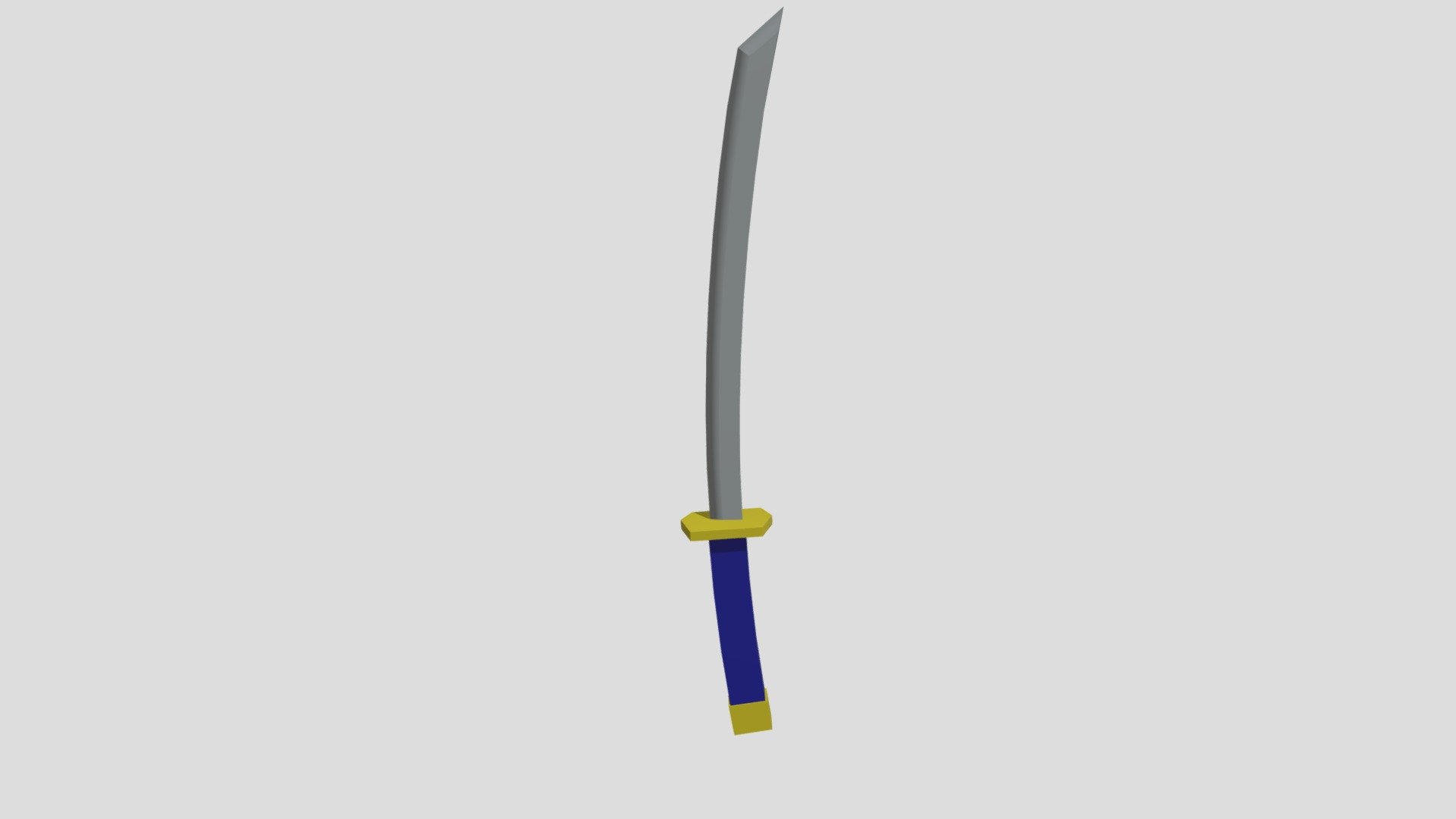 Low Poly Katana
