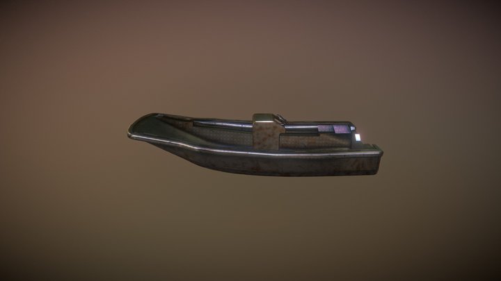 قایق ذوالفقار 3D Model