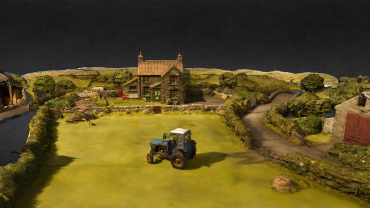 Mossy Bottom Farm 3D Model