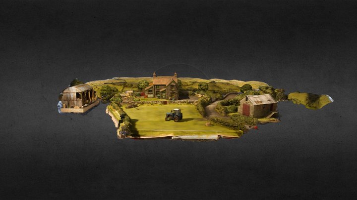 Mossy Bottom Farm 3D Model