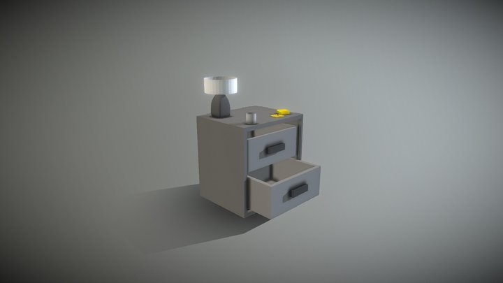 Lowpoly Drawers – Modelo 3D gratuito STL