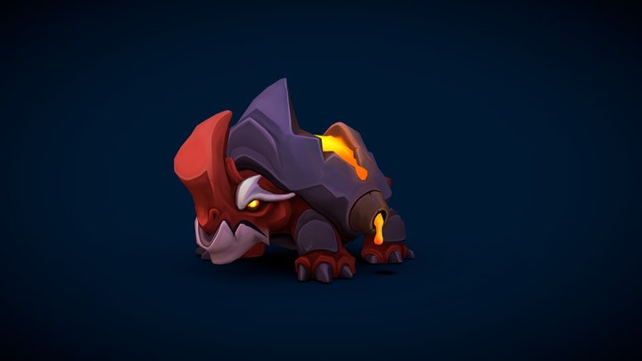 Volcanobeast 3D Model