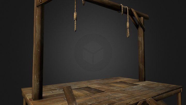 Gallows 3D Model