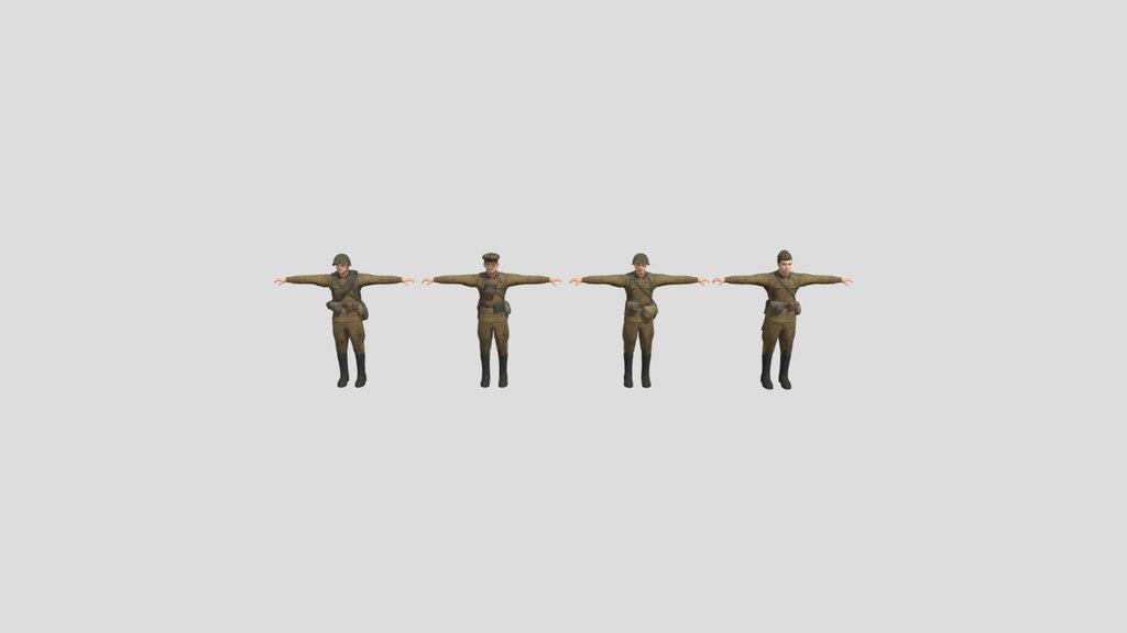 soviet soldiers