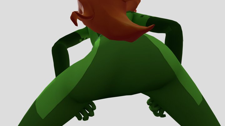 Sam Dancing Twerk 3D Model