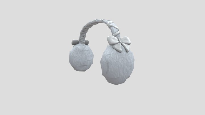 Balletcore Set - Earmuffs 3D Model
