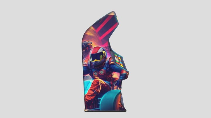 Arcade Space Racer – Modelo 3D gratuito STL