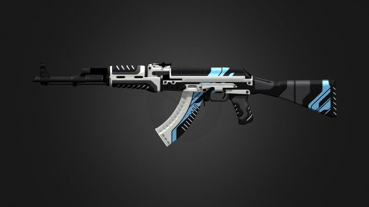 AK-47 | Vulcan 3D Model