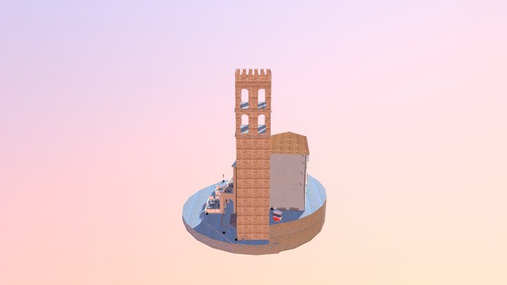 1DAE18 Brosse Enrique City Scene 3D Model