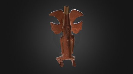 Aztec Flute 3D Model