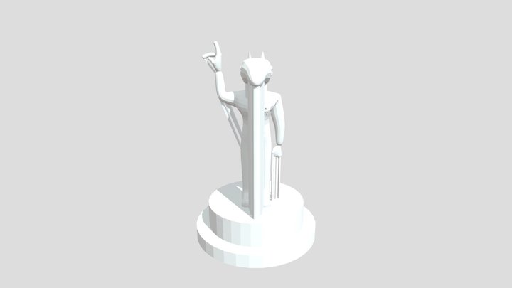 Zot With Support 3D Model