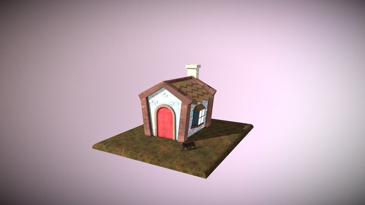 Kitteh House 3D Model