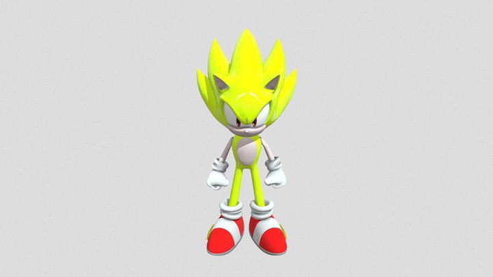 dark-sonic-the-hedgehog-6 (1) 3D Model