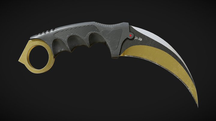 Karambit - GameReady 3D Model