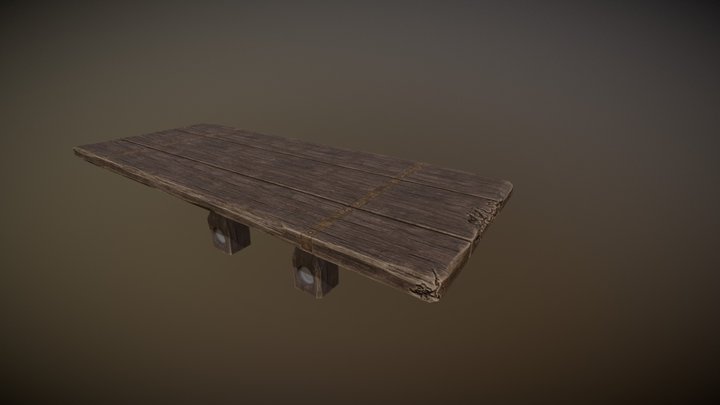 Table_prop 3D Model