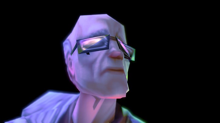 Half Life:DeathMatch Scientist 3D Model