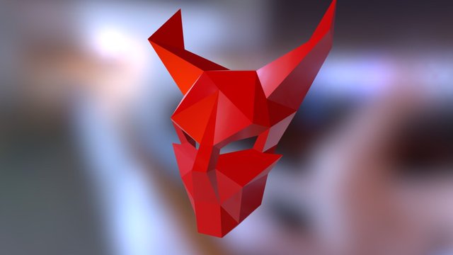 Devil mask 3D Model