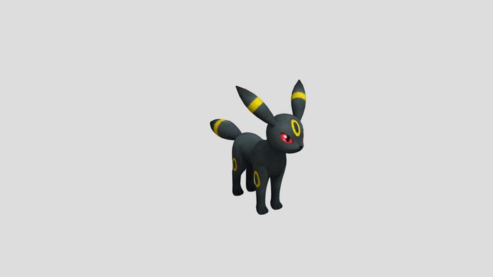 Umbreon 3D Render 3D Model