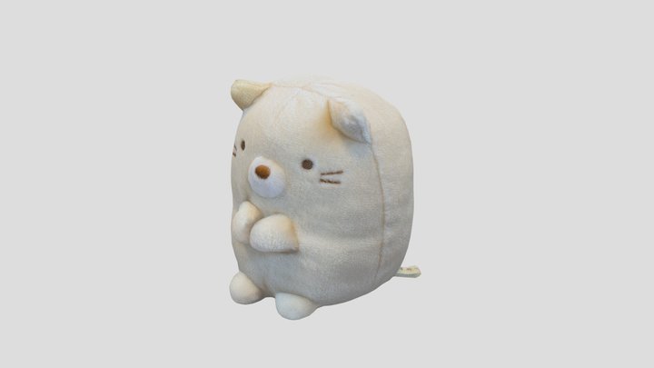 Cat Plushie 3D Model