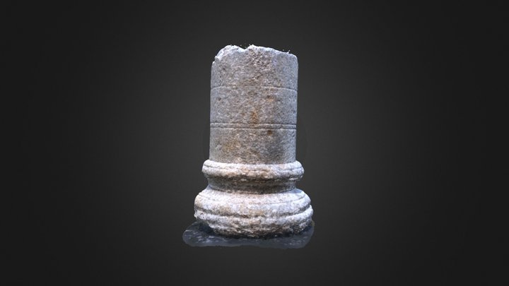 Base de colonne découverte à La Couronne (16) 3D Model