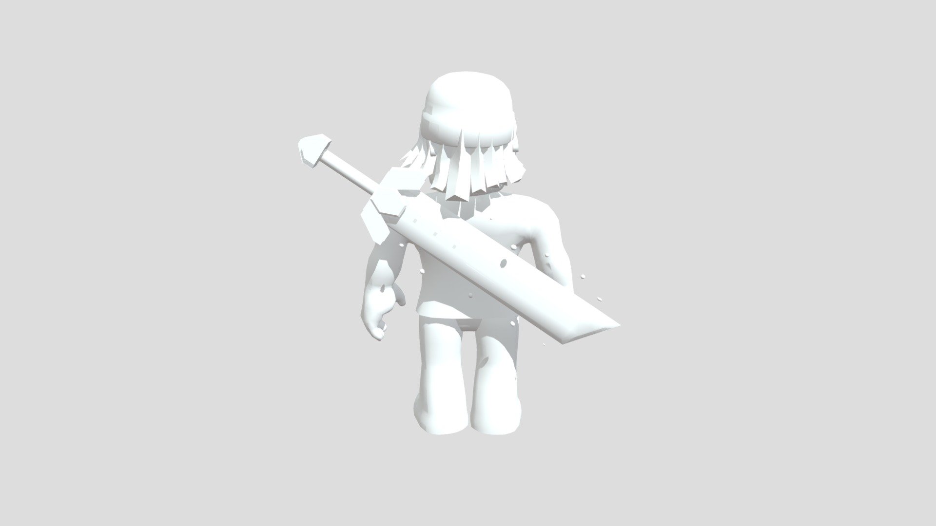 Roblox Character Model 3d Model By Dimensional Games [9adce16] Sketchfab