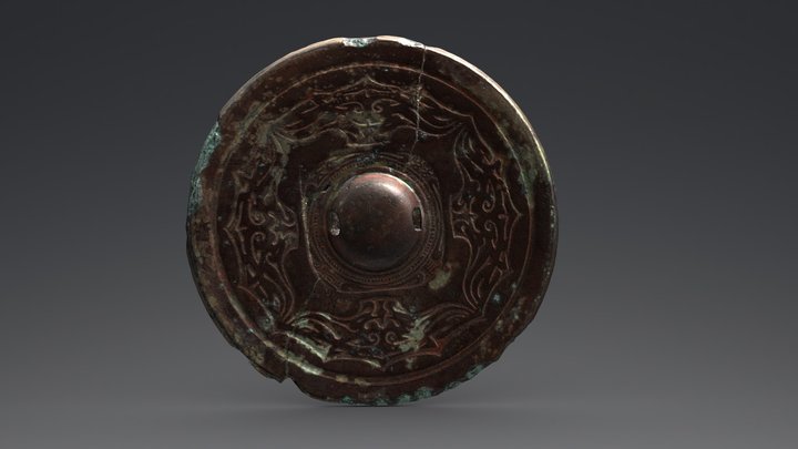 夔鳳鏡（上大谷６号墳） 3D Model