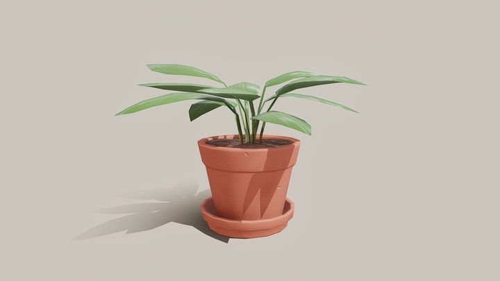 Pot Plant 3D Model