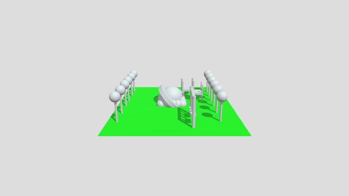 Crash Site 3D Model