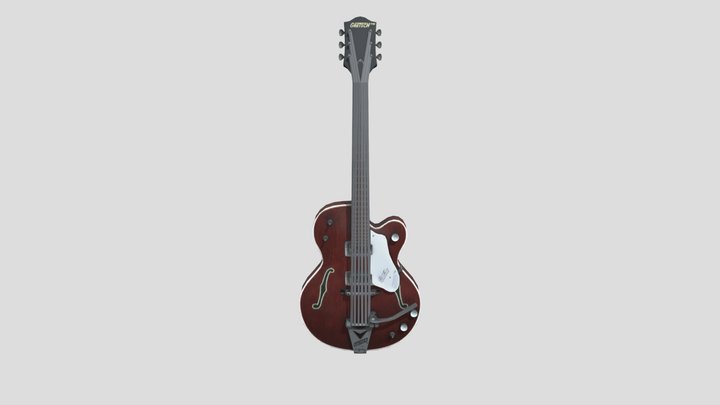 1963 Gretsch 6119 Tennessean – Modèle 3D gratuit STL