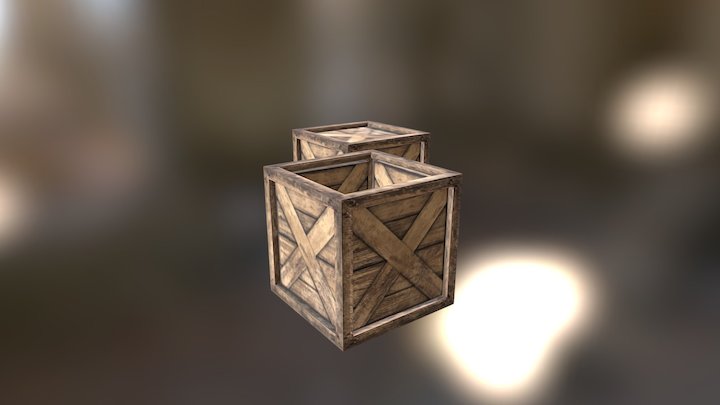 Crate 1 Final 3D Model